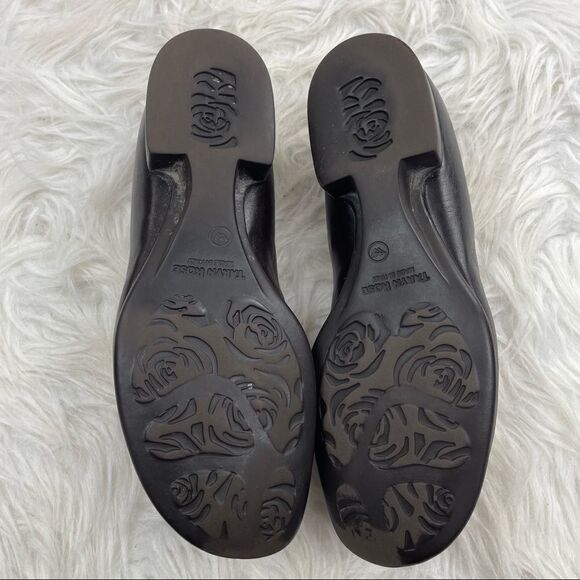 Taryn Rose Brown Slip On Leather Loafers - Picture 7 of 8